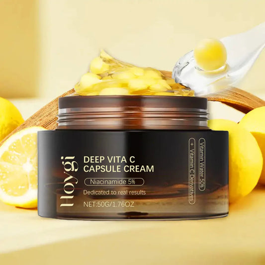 Deep Vita C Collagen Cream for Face – Vitamin C & Niacinamide Moisturizer