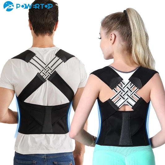 Adjustable Back Posture Corrector – Full Support for Upper & Lower Back Pain | Naturally You Balance

