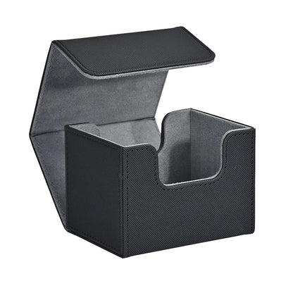 PU Leather Card Deck Box – Magnetic Storage Case for 100 Sleeved Trading Cards (TCG/CCG) | Naturally You Balance