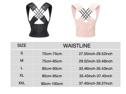 Adjustable Back Posture Corrector – Full Support for Upper & Lower Back Pain | Naturally You Balance

