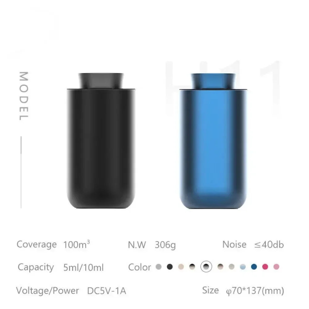 Rechargeable Essential Oil Diffuser – Car, Office, Home & Spa Use