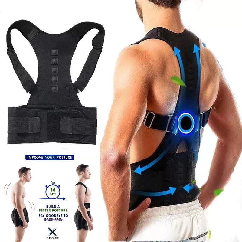 Adjustable Lumbar Back Brace – Comfortable Waist Support for Posture & Pain Relief | Naturally You Balance