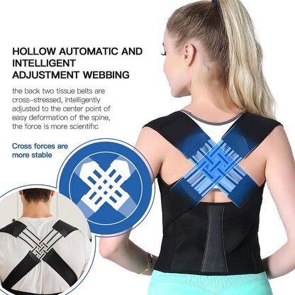 Adjustable Back Posture Corrector – Full Support for Upper & Lower Back Pain | Naturally You Balance

