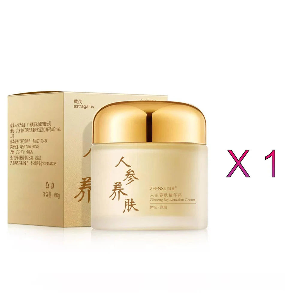 Ginseng Face Cream – Anti-Aging, Wrinkle-Reducing & Hydrating Moisturizer | Naturally You Balance
