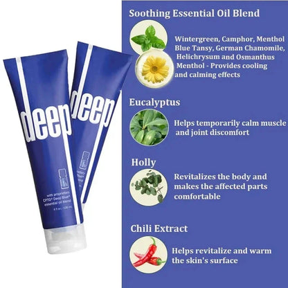 120ml Soothing Balm with Essential Oils for Moisture and Fatigue Relief