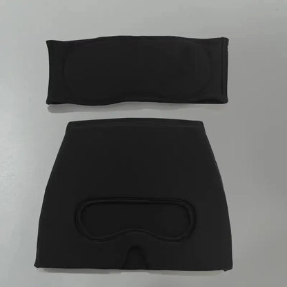 2PCS Gel Ice Cap and Eye Mask Set for Migraine, Puffy Eyes, and Cold Therapy