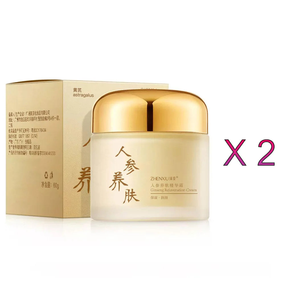 Ginseng Face Cream – Anti-Aging, Wrinkle-Reducing & Hydrating Moisturizer | Naturally You Balance