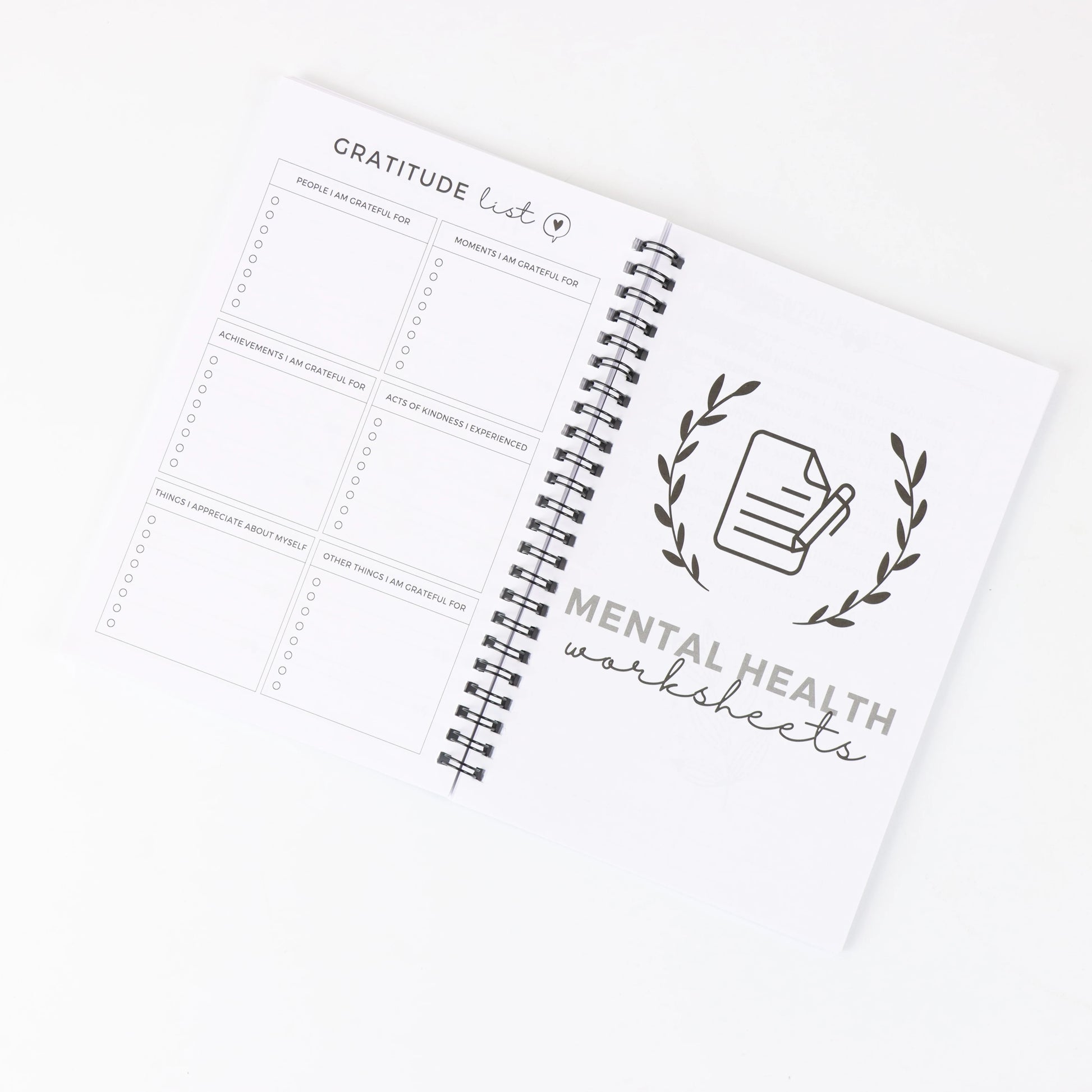 A5 Daily Mental Health Journal – Self-Care Workbook with Mood Tracker, Relaxation & Reflection Tools | Naturally You Balance
