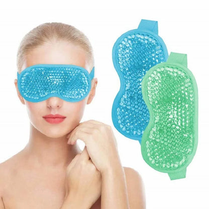 Reusable Cooling Eye Mask – Cold Gel Therapy for Puffy Eyes, Migraines & Eye Strain Relief | Naturally You Balance