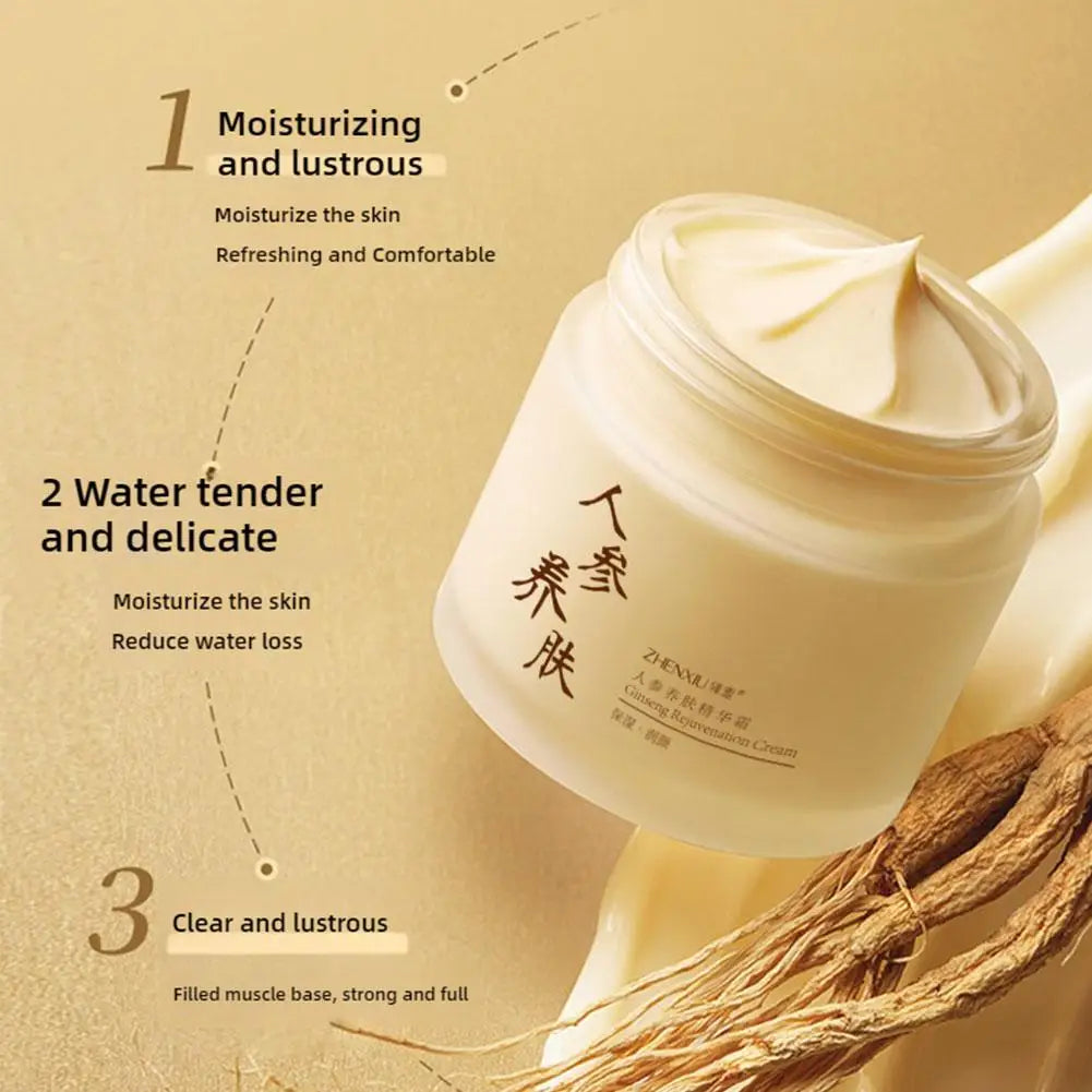 Ginseng Face Cream – Anti-Aging, Wrinkle-Reducing & Hydrating Moisturizer | Naturally You Balance