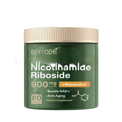 NAD+ Vegan Energy Capsules
Clean plant-based NMN for daily vitality, stamina & mitochondrial support.