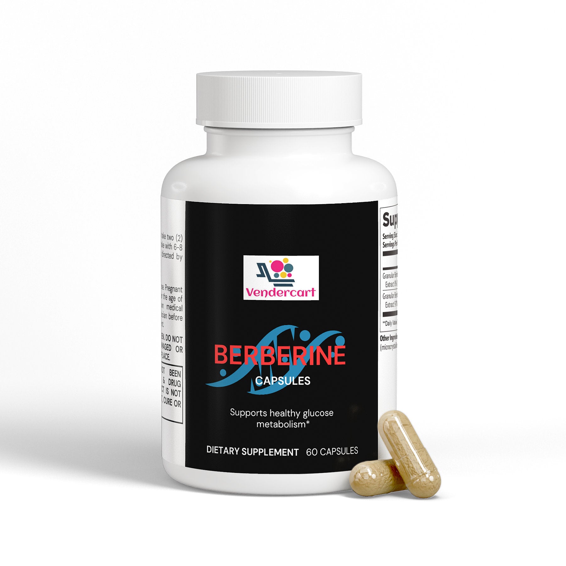 Berberine Supplement
✔️ Blood Sugar & Heart Health
✔️ Metabolism & Glucose Support
✔️ Vegan • Non-GMO • Clean Formula