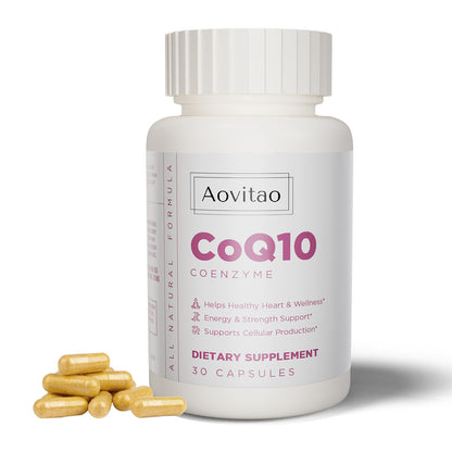 CoQ10 for Women – 200mg Antioxidant & Immune Support
Vegan capsules for heart, hormone & detox health.