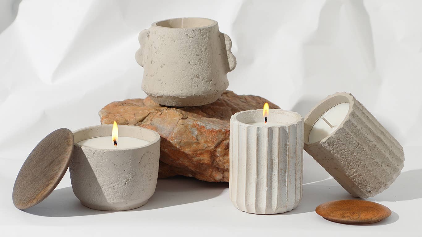 Jar Candle Ecomix Wax Fill With Wooden Lid Vanilla Lavender, 8oz