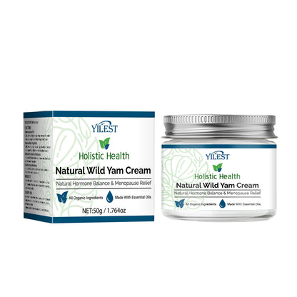 Chinese Yam Face Cream – Hormonal Balance & Moisture
Nourishing vegan cream for skin hydration, tone & hormone-related dryness.
