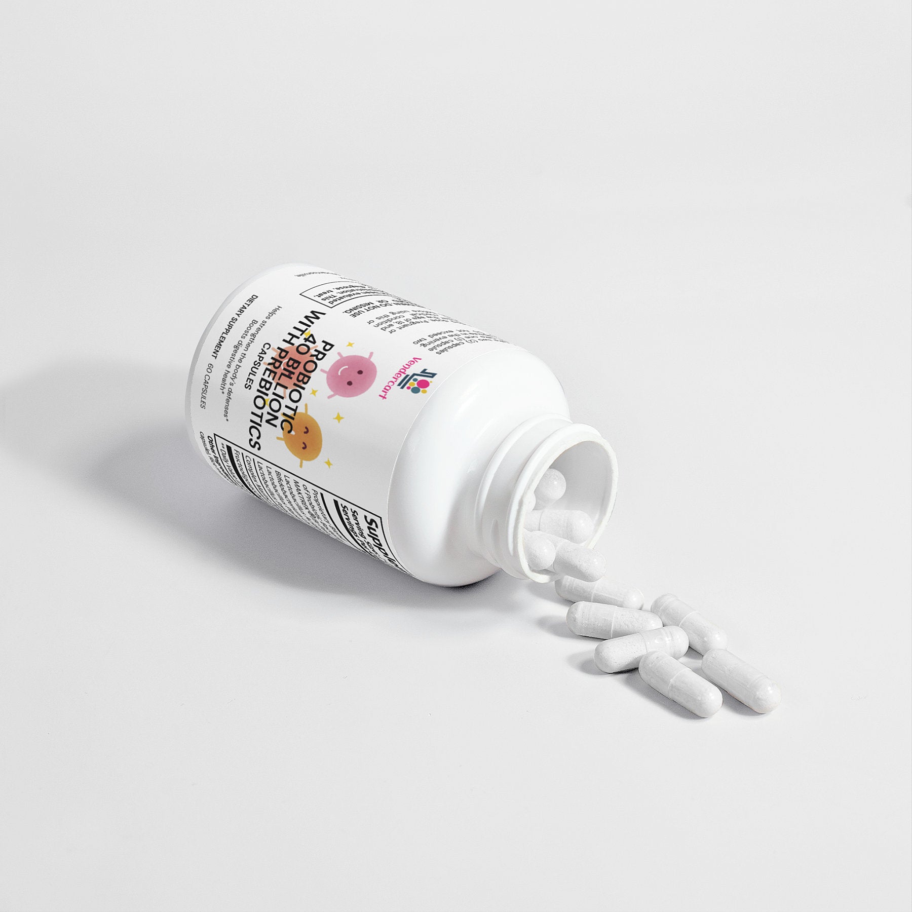 Probiotic 40 Billion CFU + Prebiotics
Supports gut health, immunity & digestion with multi-strain vegan formula.