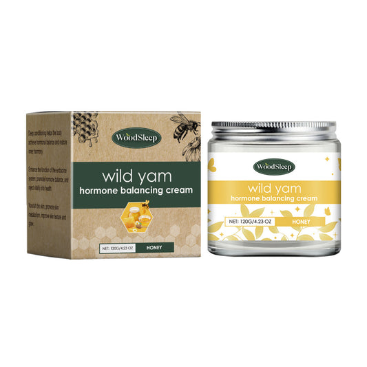 Wild Yam Hormone Balance Cream
Vegan topical support for PMS, menopause, and daily hormonal regulation.