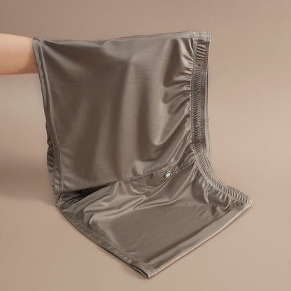 Ice Silk Men's Underwear High-end Smooth Satin Loose (5)