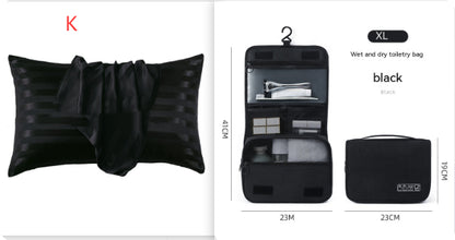 New Solid Silk Envelope Pillowcase  (3)