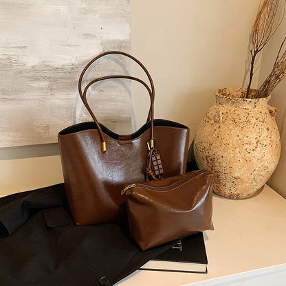 Women's Retro Fashion Large Capacity Totes