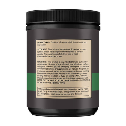 Creatine Powder – Vegan Strength & Energy
Clean plant-based muscle energy & recovery support for athletic performance.