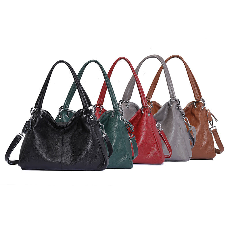 Fashion Genuine Leather Totes Lady Crossbody Bag Handbag