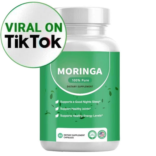 Moringa Capsules – Energy, Immunity & Metabolism
Pure moringa leaf for plant-based vitality, immune defense & natural energy.